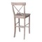 International Concepts X-Back Bar Height Stool, 30" Seat Height, Washed Gray Taupe S09-6133 - alternate 6
